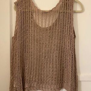 Cotton Mesh tank